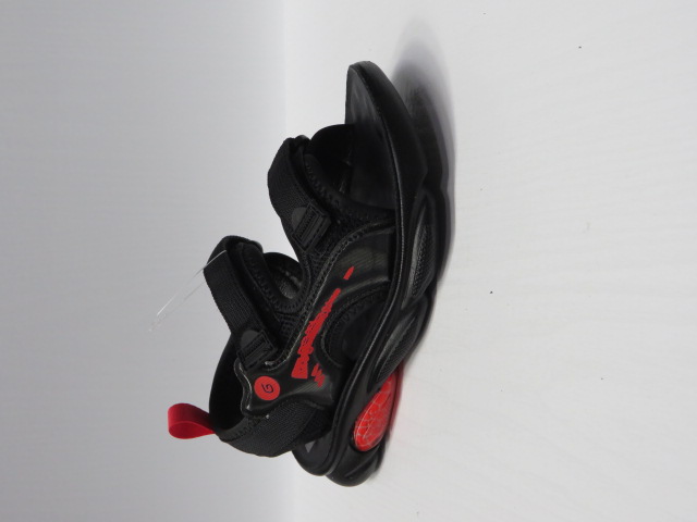 Sandały Dziecięce D936 BLACK/RED 32-37