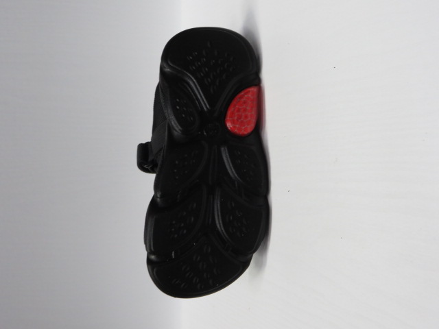 Sandały Dziecięce D936 BLACK/RED 32-37 2