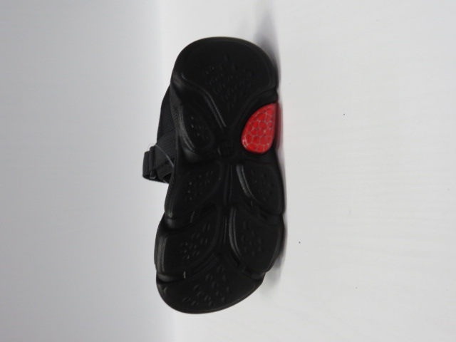 Sandały Dziecięce D935 BLACK/RED 26-31 2