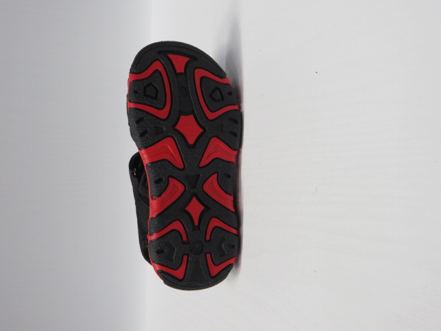 Sandały Dziecięce D962 BLACK/RED 25-30 2