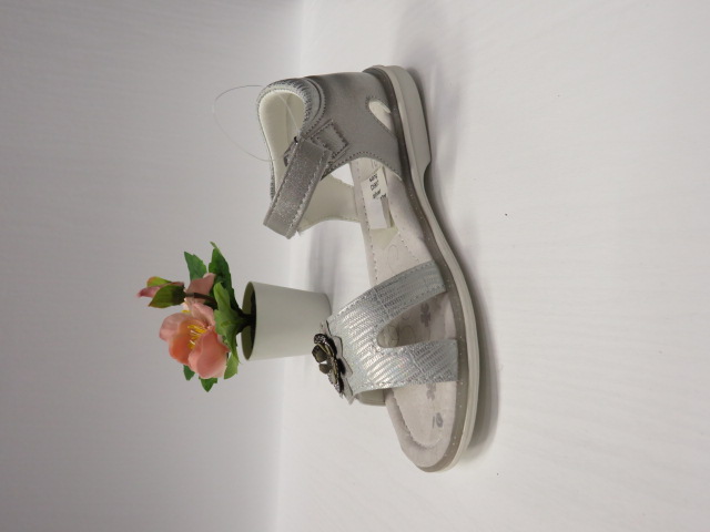 Sandały Dziecięce D967 SILVER 31-36 1