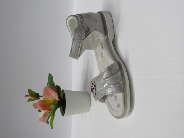 Sandały Dziecięce D968 SILVER 25-30 1