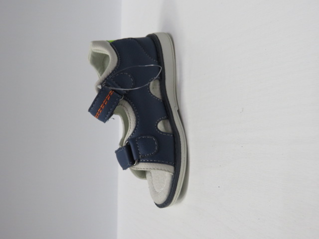 Sandały Dziecięce F633 NAVY/GREY 21-26 1