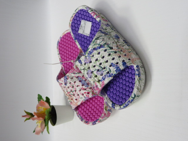 Klapki Damskie 3755 GREEN/PURPLE/FUX/PINK 36-41
