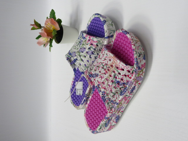 Klapki Damskie 3755 GREEN/PURPLE/FUX/PINK 36-41 1