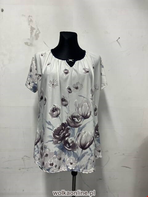 Bluzka damskie 8034 Mix 2 kolor 46-52 (towar polskie)
