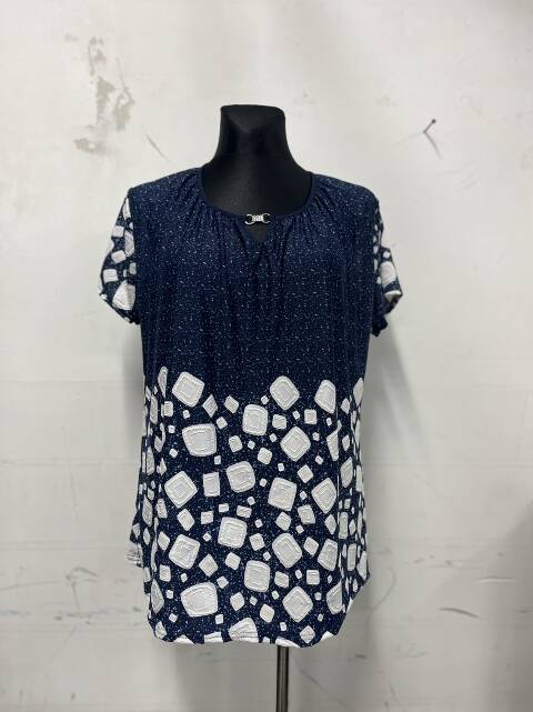 Bluzka damskie 8037 Mix 2 kolor 46-52 (towar polskie)