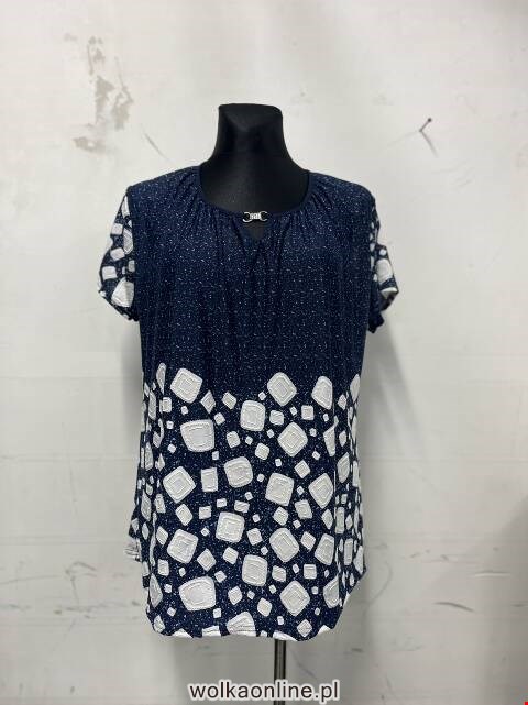 Bluzka damskie 8037 Mix 2 kolor 46-52 (towar polskie)