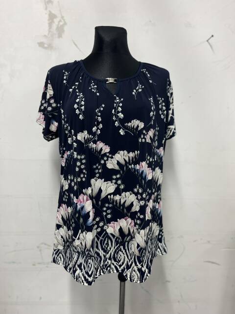 Bluzka damskie 8038 Mix 2 kolor 46-52 (towar polskie)