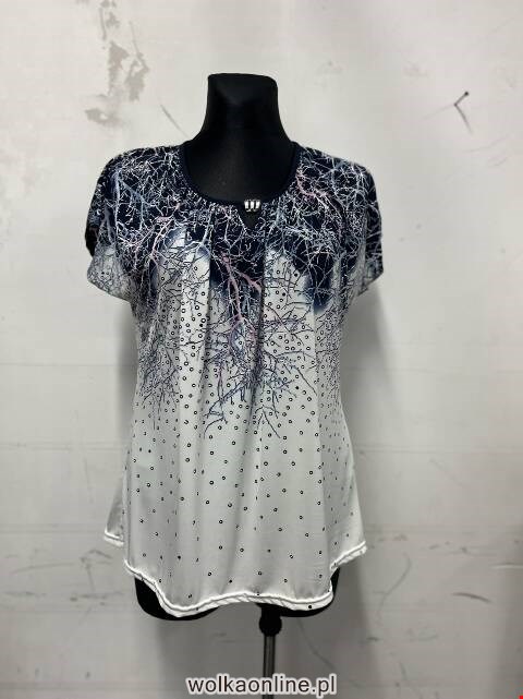 Bluzka damskie 8041 Mix 2 kolor 48-54 (towar polskie)