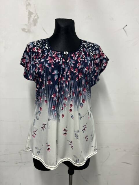 Bluzka damskie 8042 Mix 2 kolor 48-54 (towar polskie)