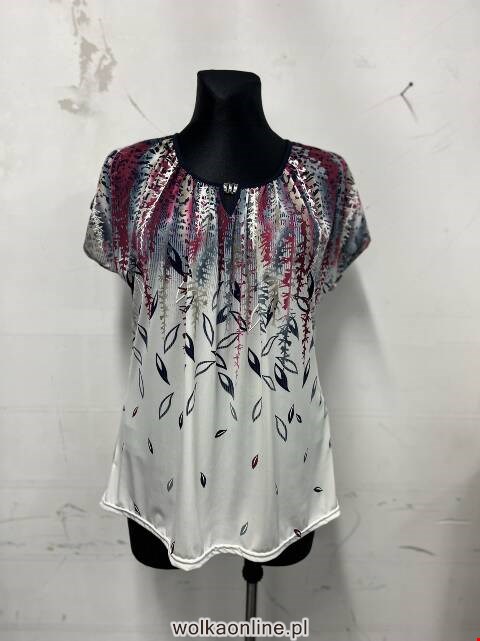 Bluzka damskie 8044 Mix 2 kolor 48-54 (towar polskie)
