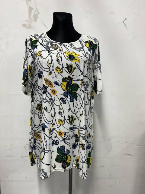 Bluzka damskie 8050 Mix 2 kolor 52-60 (towar polskie)