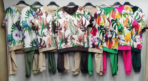 Komplet damskie 8066 Mix kolor Standard (towar polskie)