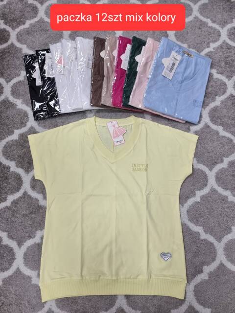 Bluzka damskie 8304 Mix kolor Standard