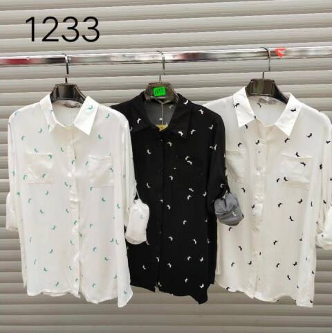 Koszula damska 1233 Mix kolor M-2XL