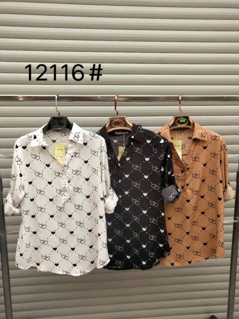 Koszula damska 12116 Mix kolor M-2XL 1