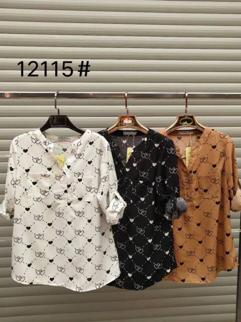 Koszula damska 12115 Mix kolor M-2XL 1