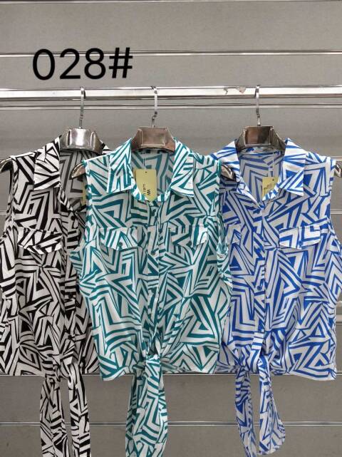 Koszula damska 028 Mix kolor M-2XL