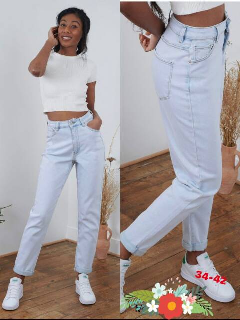 Jeansy damskie 9884 1 kokor 34-42