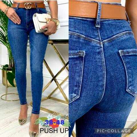 Jeansy damskie 9886 1 kokor 38-48