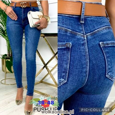 Jeansy damskie 9886 1 kokor 38-48