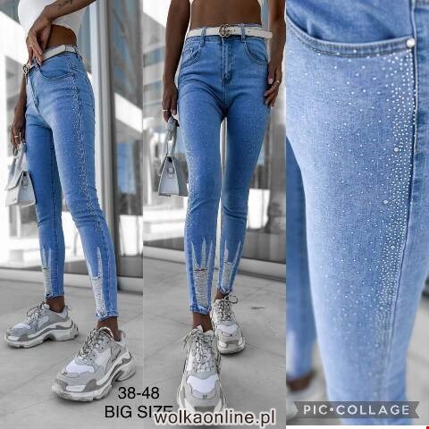 Jeansy damskie 9892 1 kokor 38-48