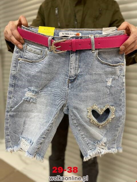 Spodenki jeansowe damskie 9906 1 kolor 29-36