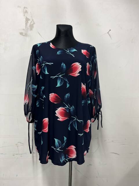 Bluzka damskie 1210 Mix 2 kolor 54-60 1