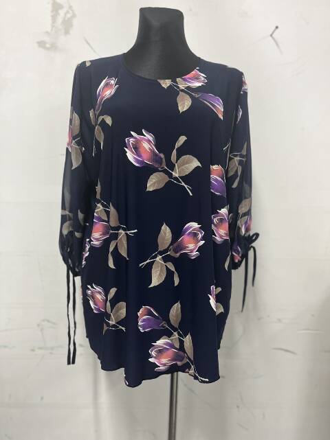 Bluzka damskie 1212 Mix 2 kolor 54-60 1