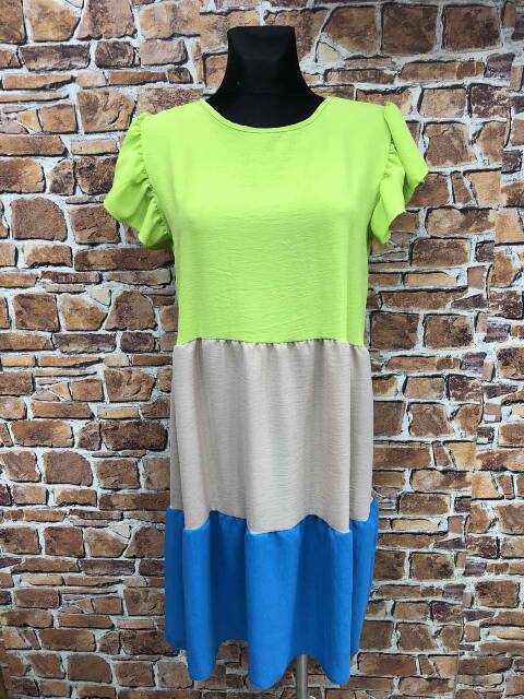 Sukienka damskie 1556 1 kolor L-4XL (Towar Polskie) 1