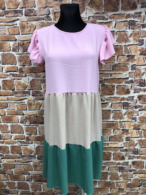 Sukienka damskie 1556 1 kolor L-4XL (Towar Polskie)
