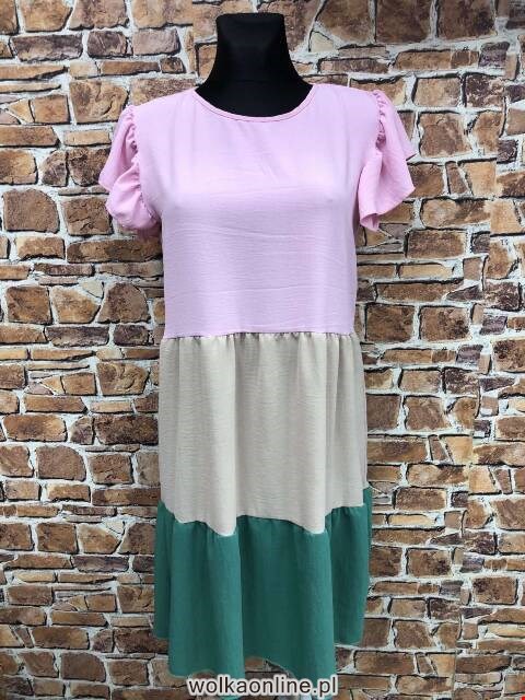 Sukienka damskie 1556 1 kolor L-4XL (Towar Polskie)