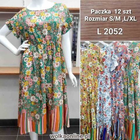 Sukienka damskie L2052 Mix kolor S/M-L/XL