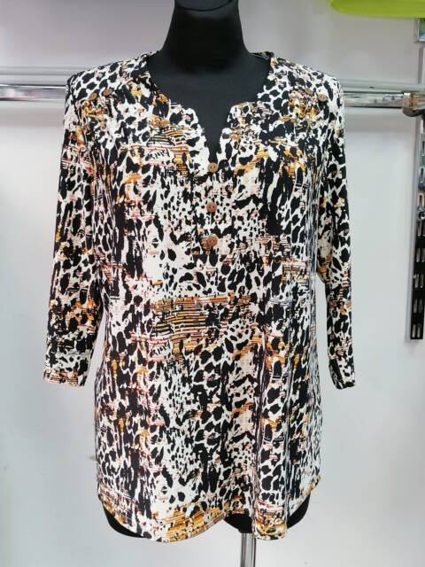 Koszula damskie 110655 Mix kolor XL-3XL (Towar Polskie)