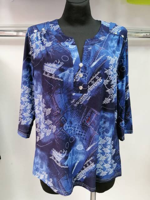 Koszula damskie 110747 Mix kolor XL-3XL (Towar Polskie) 1