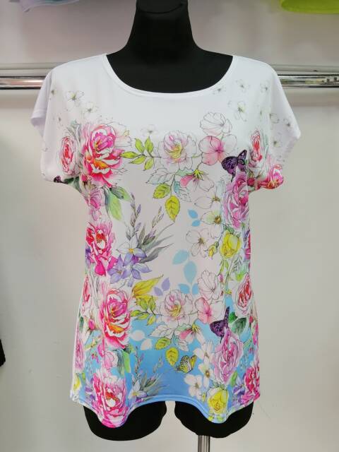 Bluzka damskie 111053 Mix kolor 42-52 (Towar Polskie) 1