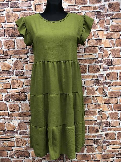 Sukienka damskie 3501 1 kolor L-4XL (Towar Polskie)