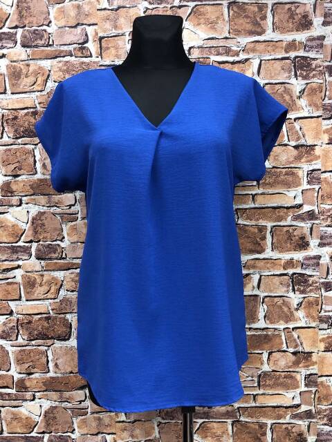 Bluzka damskie 3508 1 kolor L-4XL (Towar Polskie)