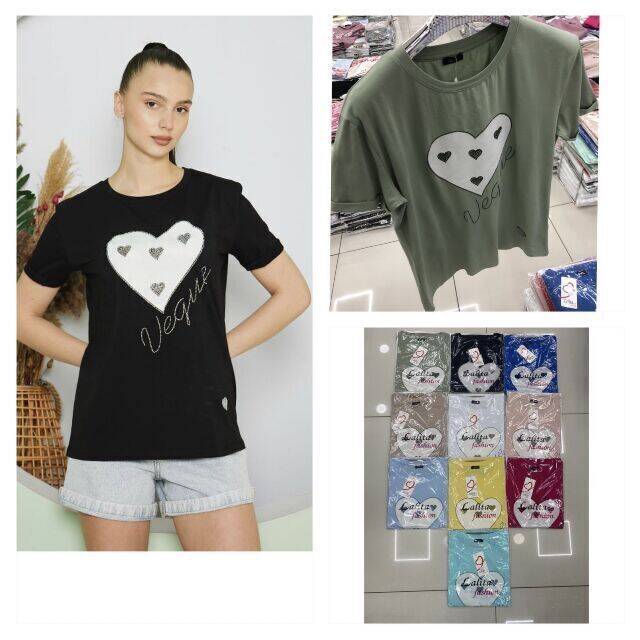 Bluzka damska 7101 Mix KOLOR Standard (TOWAR TURECKIE) 1