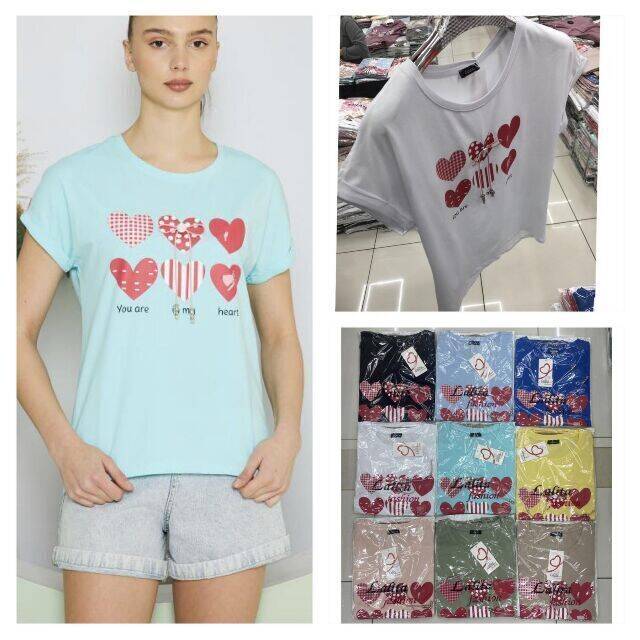 Bluzka damska 7102 Mix KOLOR Standard (TOWAR TURECKIE) 1