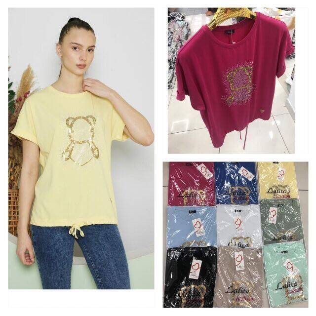 Bluzka damska 7107 Mix KOLOR Standard (TOWAR TURECKIE) 1