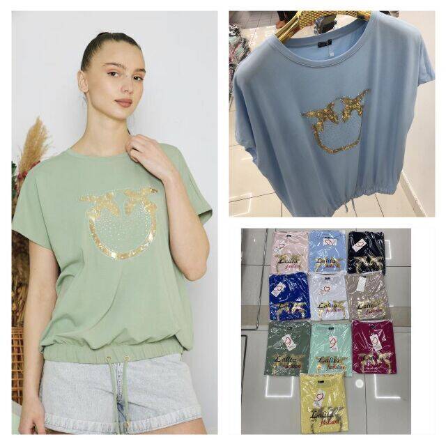 Bluzka damska 7109 Mix KOLOR Standard (TOWAR TURECKIE) 1