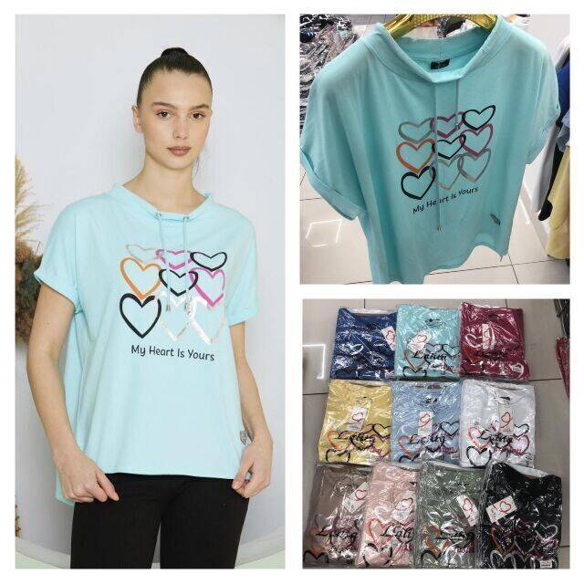 Bluzka damska 7111 Mix KOLOR Standard (TOWAR TURECKIE) 1