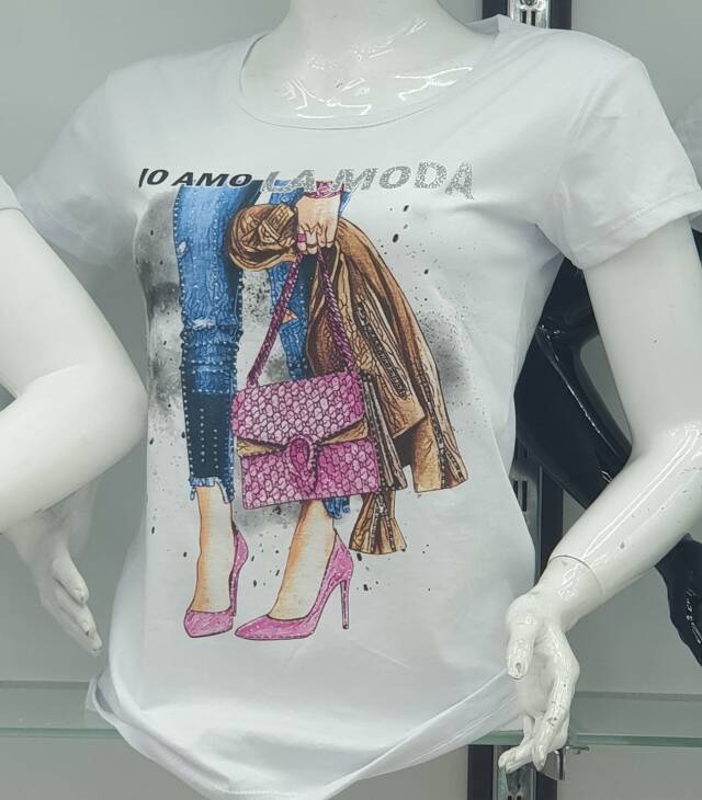 Bluzka damska 7243 MIX KOLOR M-XL (TOWAR TURECKIE) 1