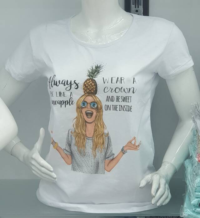 Bluzka damska 7244 MIX KOLOR M-XL (TOWAR TURECKIE) 1