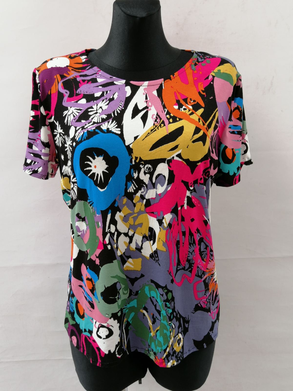 Bluzka damska 7267 1 kolor L-4XL (TOWAR POLSKIE )  1