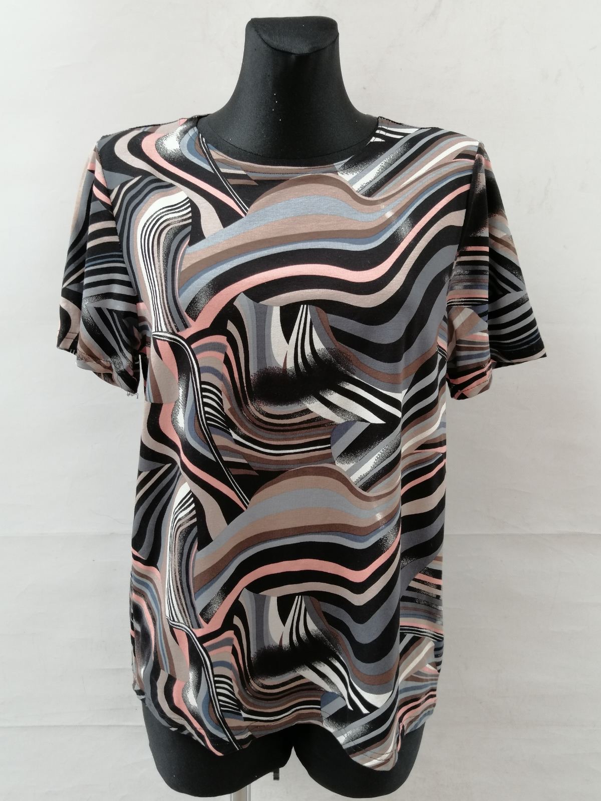 Bluzka damska 7275 1 kolor L-4XL (TOWAR POLSKIE )