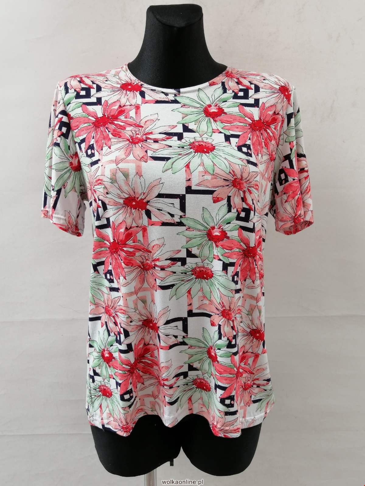 Bluzka damska 7277 1 kolor L-4XL (TOWAR POLSKIE )