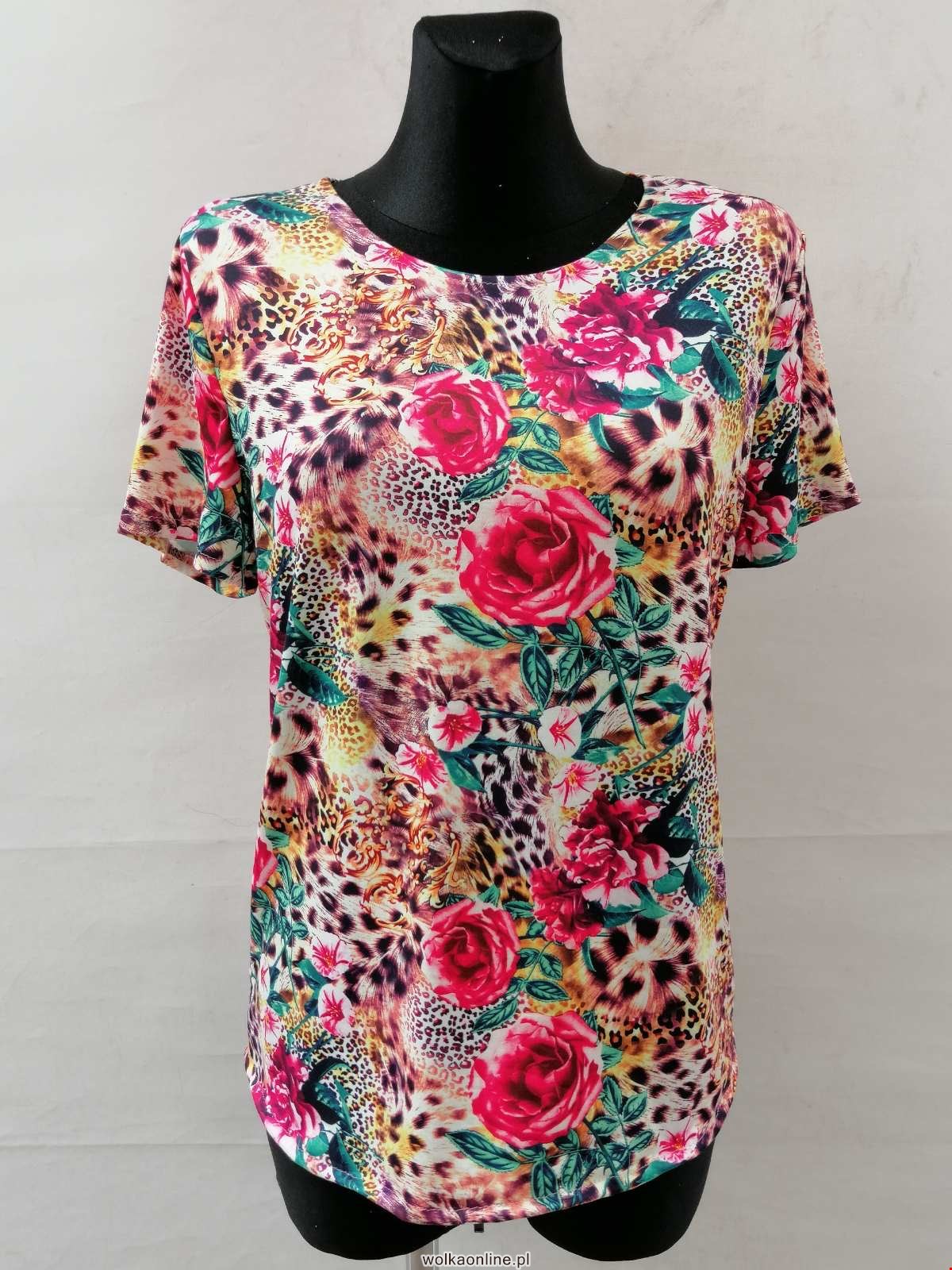Bluzka damska 7278 1 kolor L-4XL (TOWAR POLSKIE )